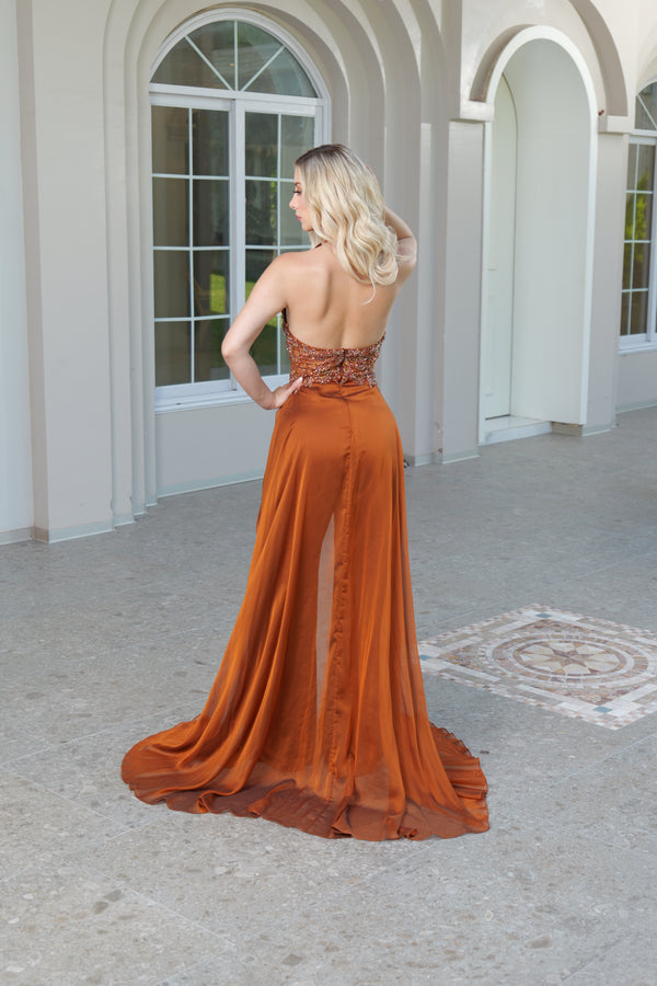 Palazzo cobre con faldon